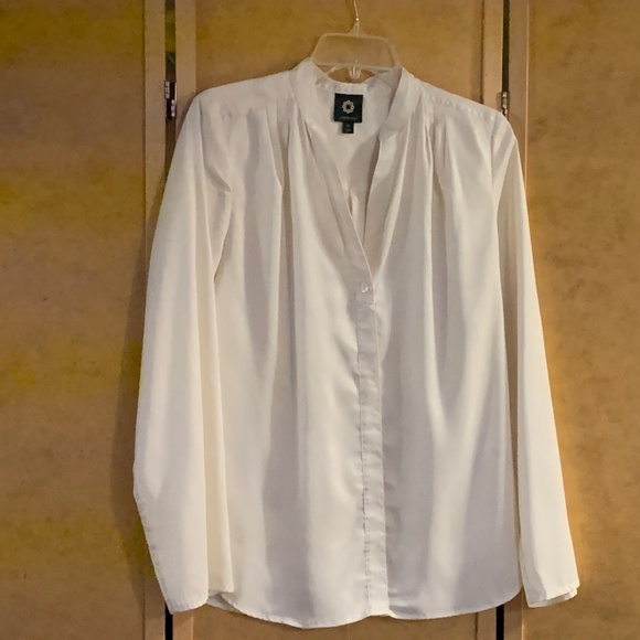 AMBER SUN Long Sleeve Blouse Size M - Picture 1 of 4